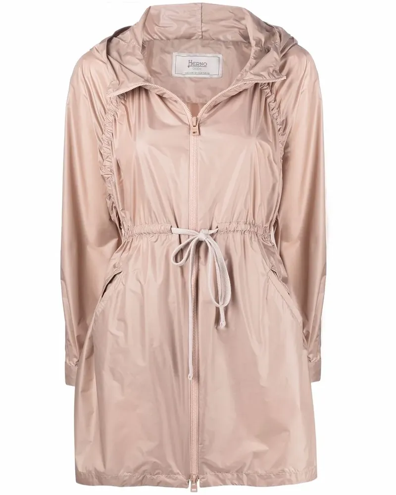 Herno Kapuzenjacke mit Kordelzug - Nude Nude