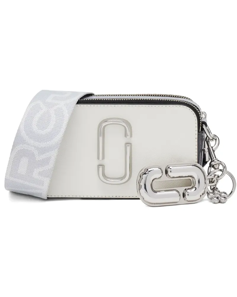 Marc Jacobs The J Marc Schlüsselanhänger mit Blumenverzierung - Silber Silber