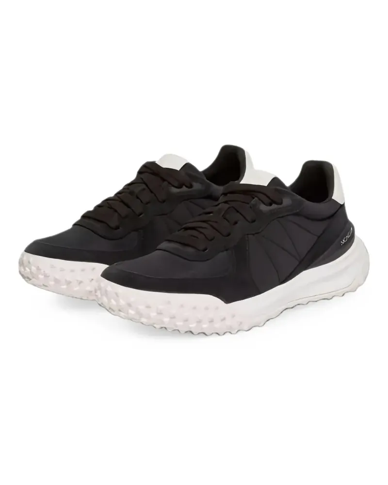 Moncler quilted panelled sneakers - Schwarz Schwarz