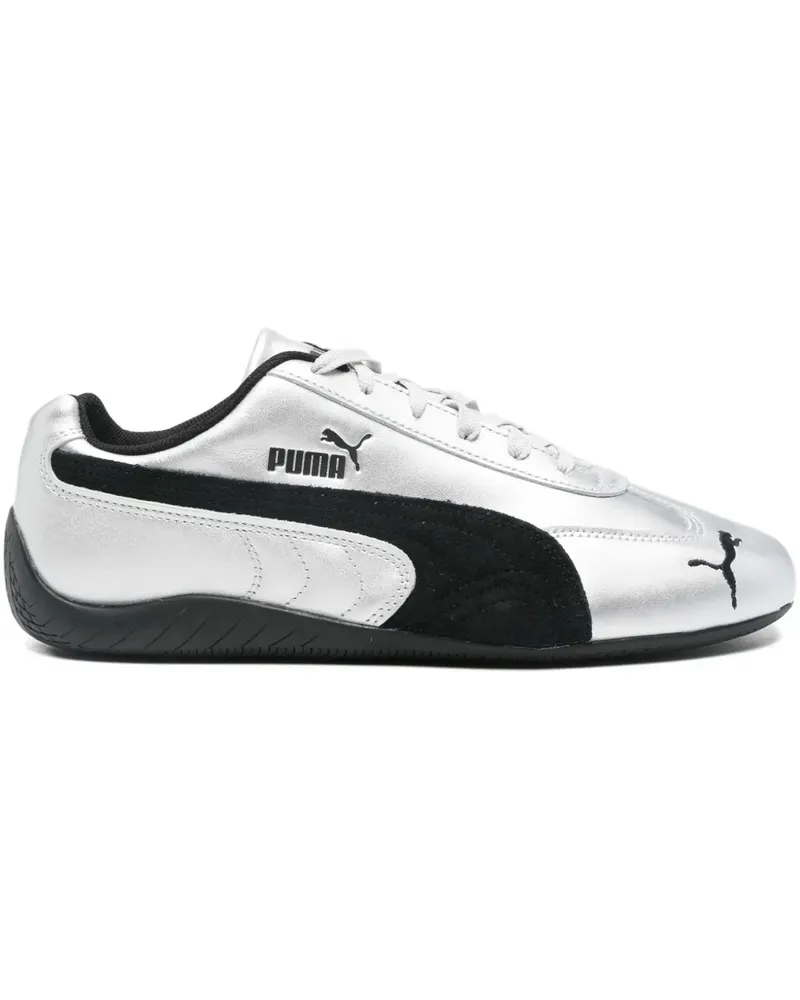 Puma Speedcat Sneakers im Metallic-Look - Silber Silber