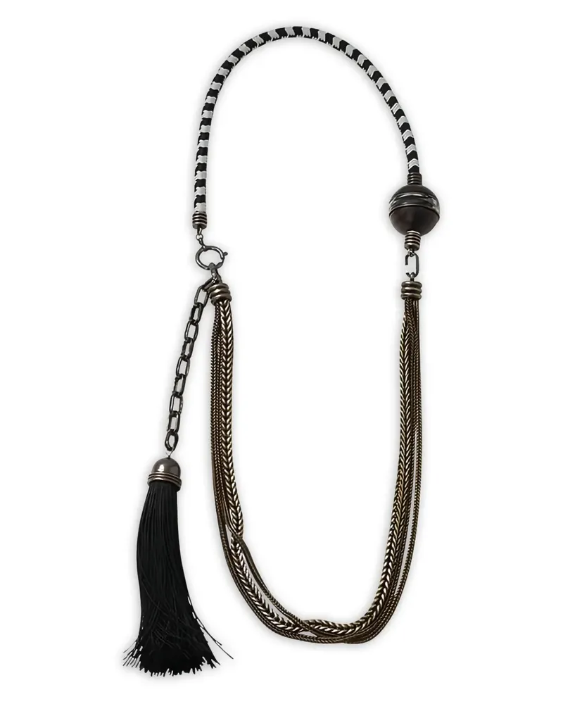 Lanvin Vita' Halskette - Schwarz Schwarz