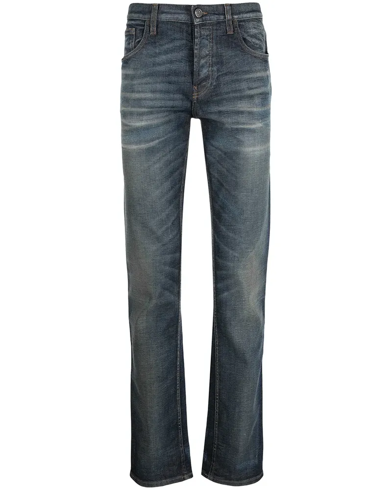 Gucci Jeans mit geradem Bein - Blau Blau