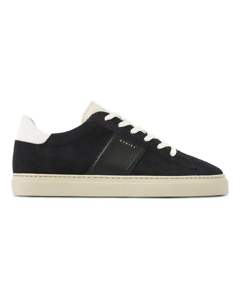 Nubikk Mr Jase Morris Low-Top-Sneakers aus Leder - Schwarz Schwarz
