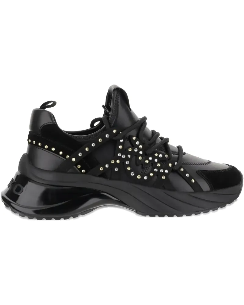 Pinko Sneakers mit Strassverzierung - Schwarz Schwarz