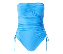 Sydney Badeanzug mit Raffungen - Blau