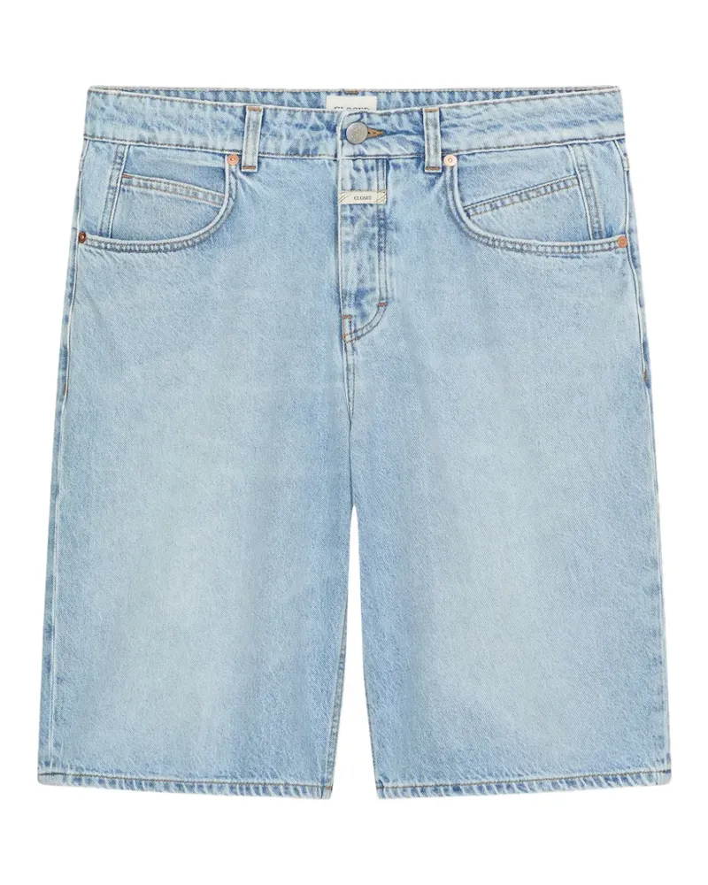 Closed Jenica Jeans-Shorts mit aufgesetzter Tasche - Blau Blau