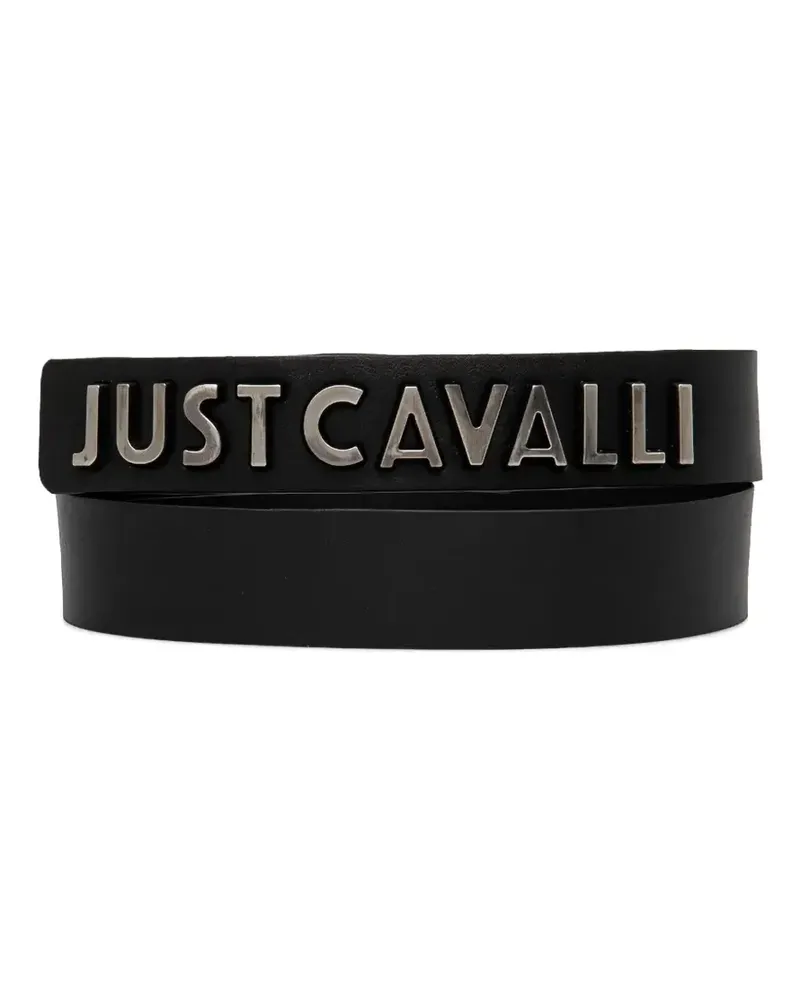 Just Cavalli Gürtel mit Logo - Schwarz Schwarz