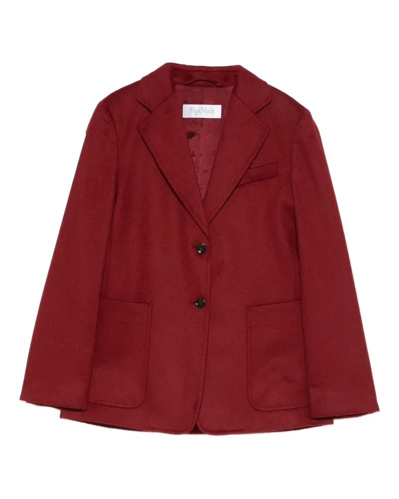 Max Mara Einreihiges Sakko - Rot Rot