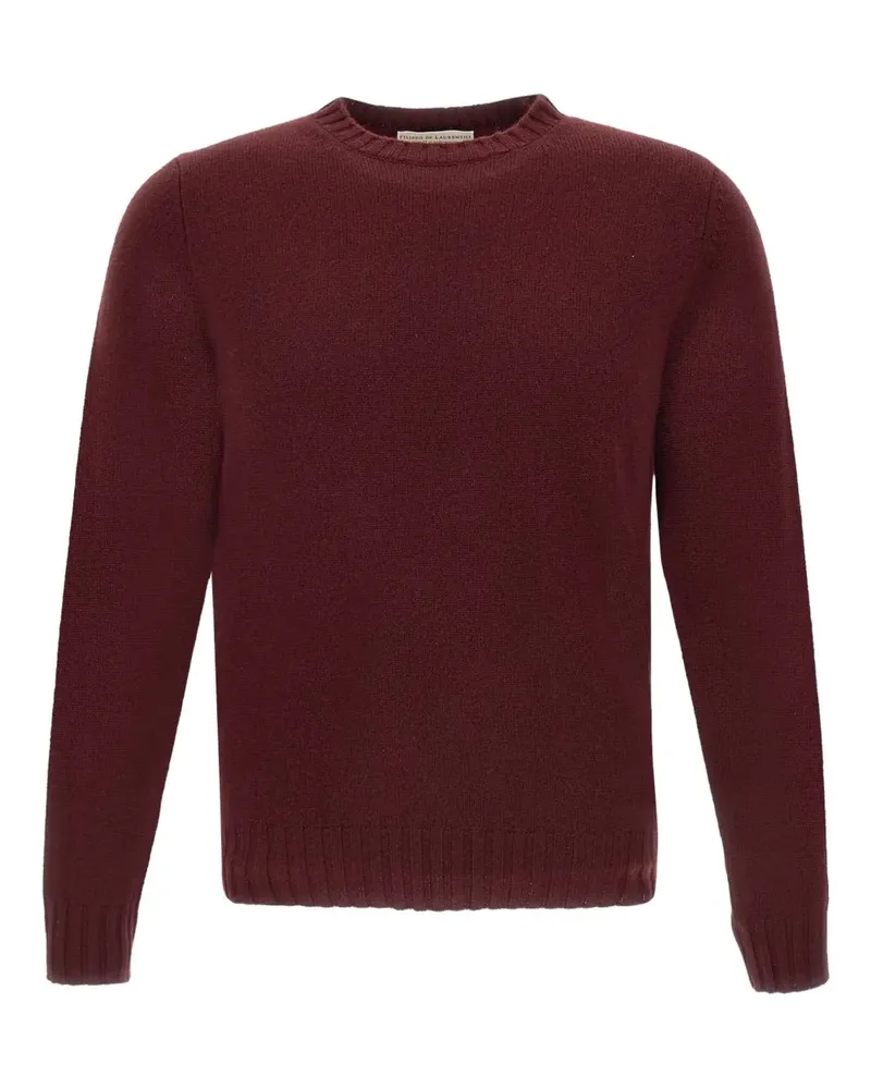 Filippo de Laurentiis Pullover mit Rundhalsausschnitt - Rot Rot