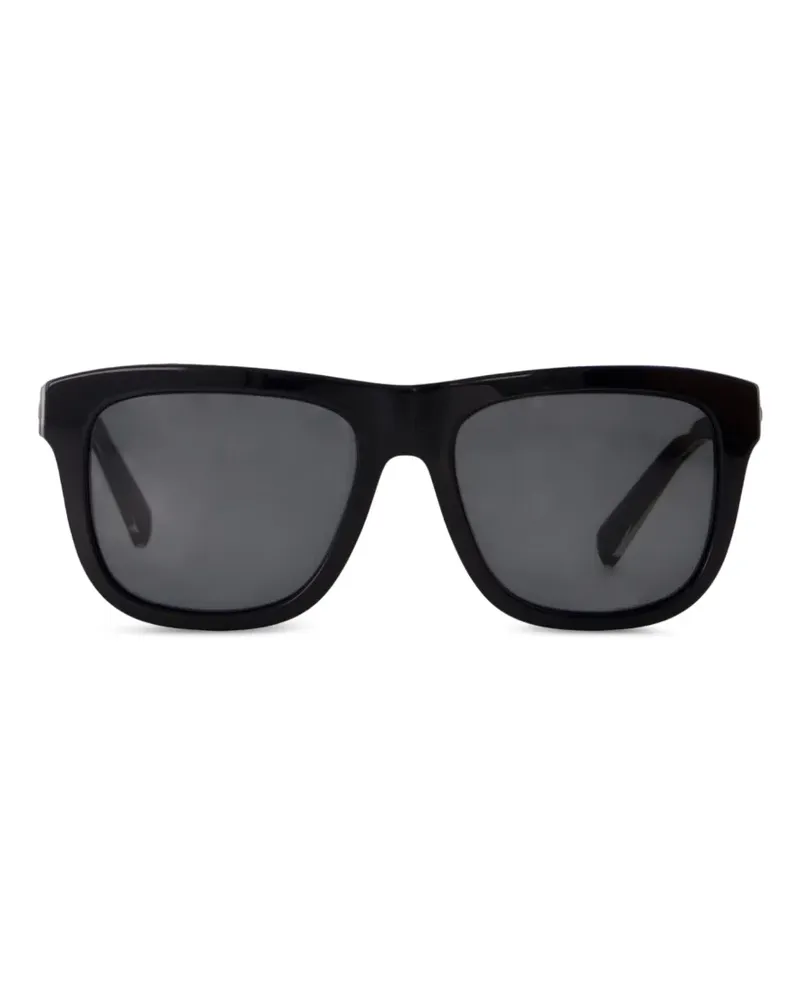 Dolce & Gabbana Sonnenbrille mit eckigem Gestell - Schwarz Schwarz