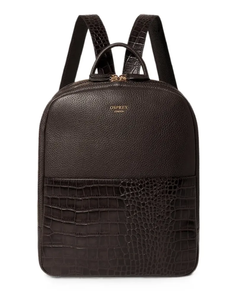 Osprey Kellie leather backpack - Braun Braun
