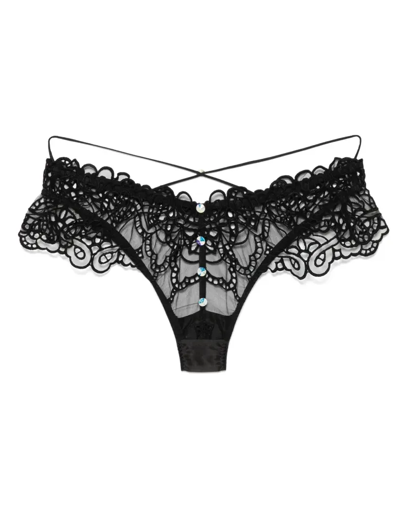Agent Provocateur Seren Slip - Schwarz Schwarz