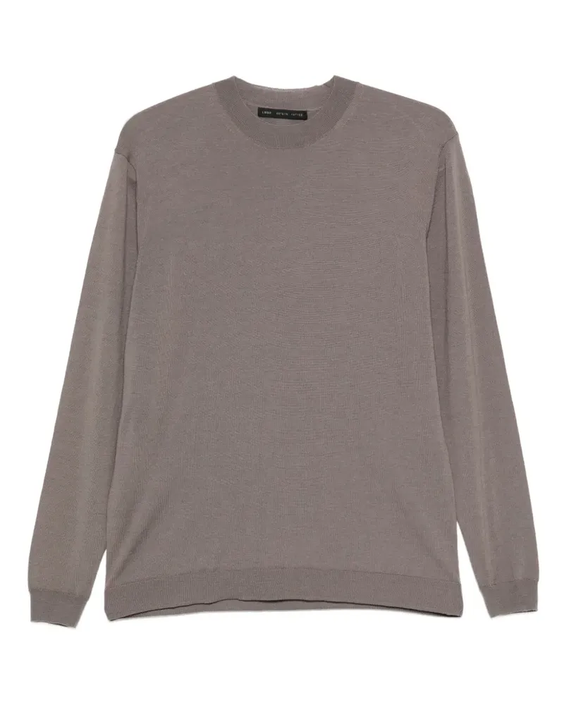 Low Brand Fein gestricktes Oberteil - Braun Braun