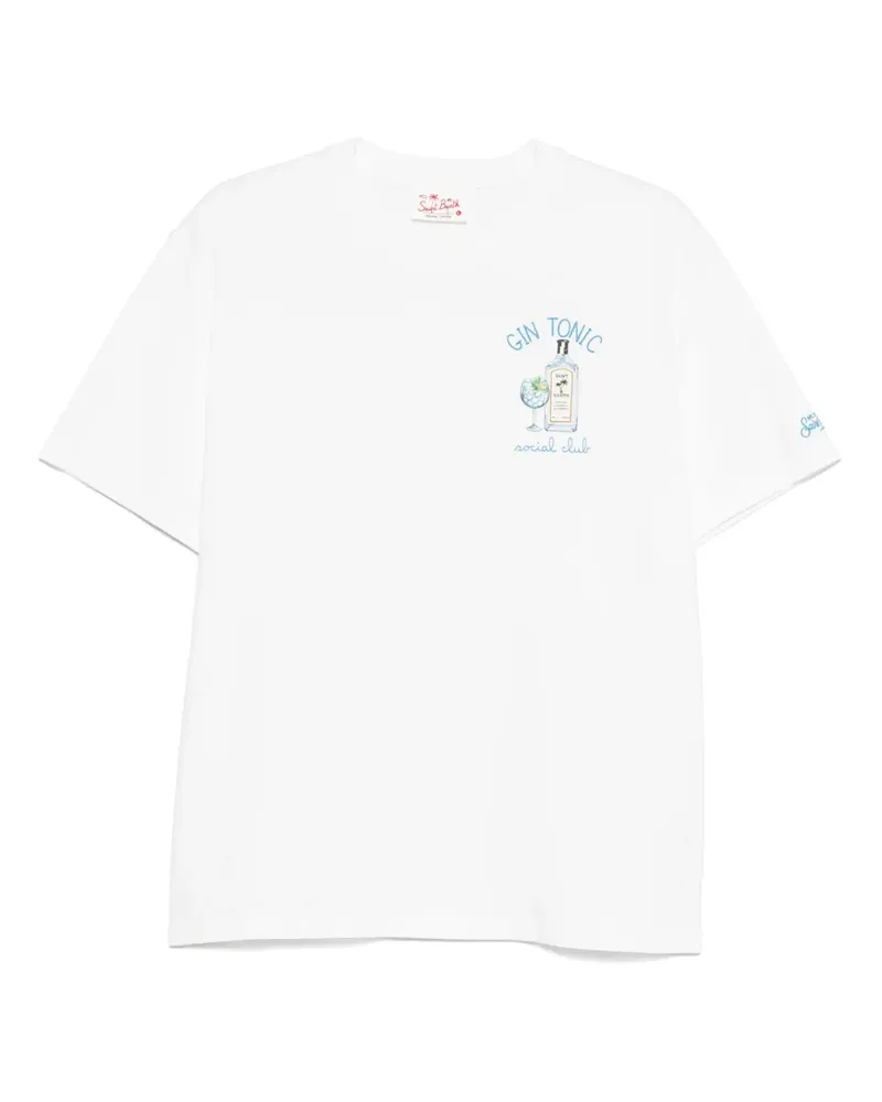 MC2 Saint Barth T-Shirt aus Jersey - Weiß Weiß