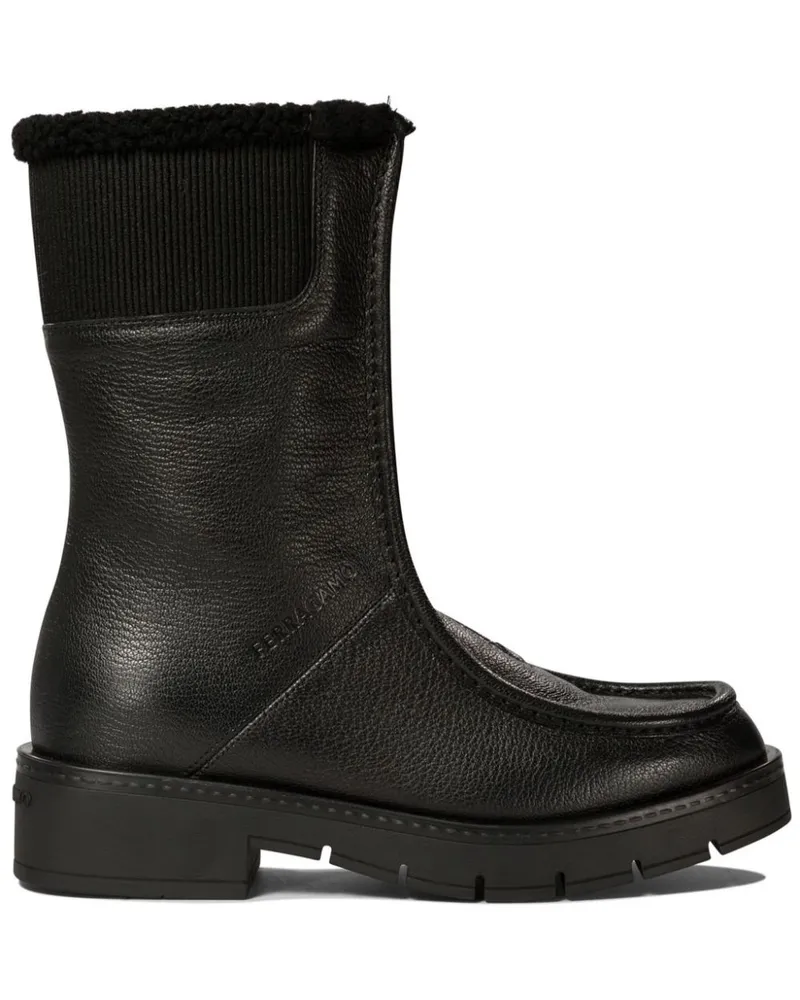 Ferragamo Montse Fur Stiefeletten - Schwarz Schwarz