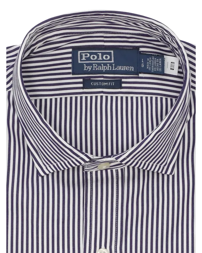 Ralph Lauren Gestreiftes Hemd - Blau Blau