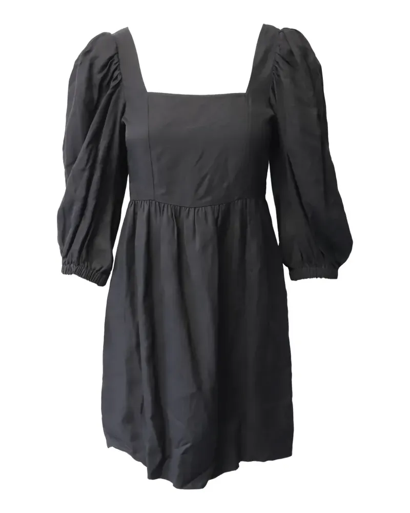ba&sh square-neck mini dress - Schwarz Schwarz