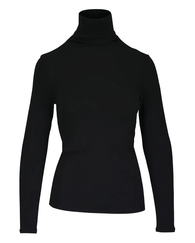 Adriano Goldschmied Chels turtleneck cardigan - Schwarz Schwarz