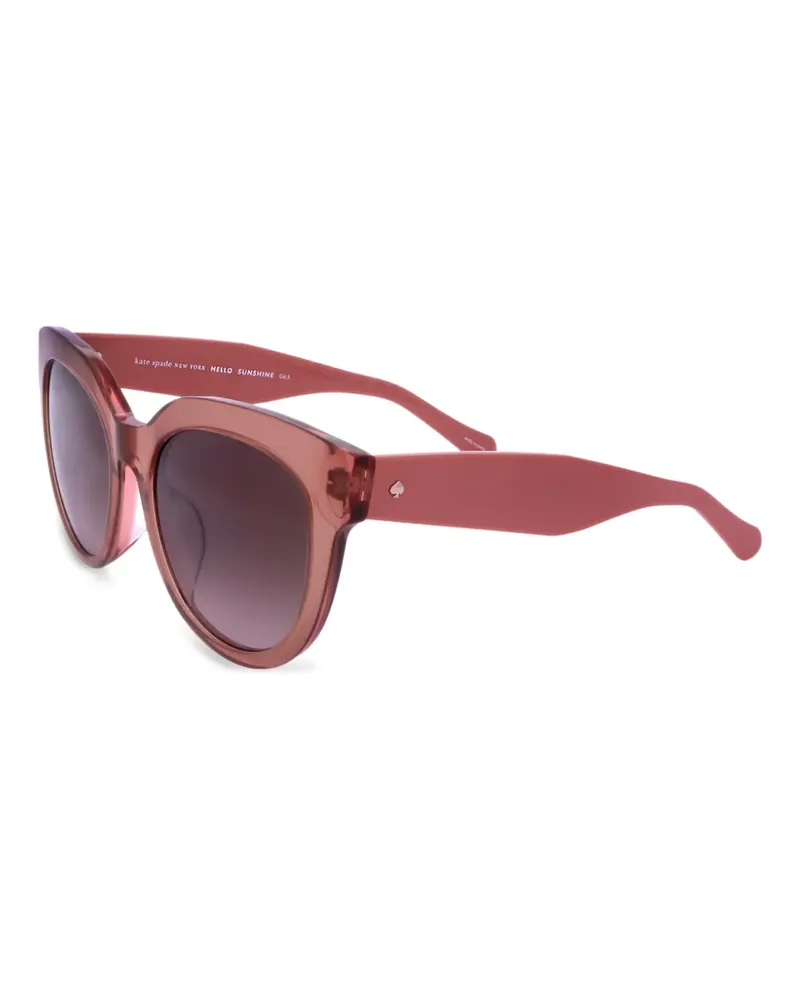 Kate Spade Sonnenbrille mit Cat-Eye-Gestell - Rosa Rosa