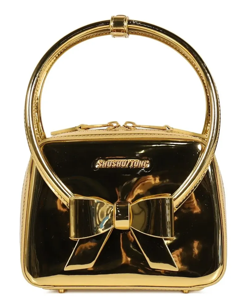 SHUSHU/TONG Handtasche mit Schleifendetail - Gold Gold