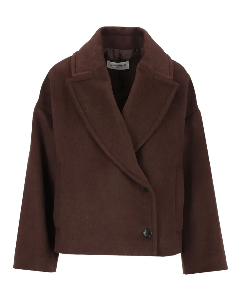 Al Duca D’Aosta 1902 Klassische Cabanjacke - Braun Braun