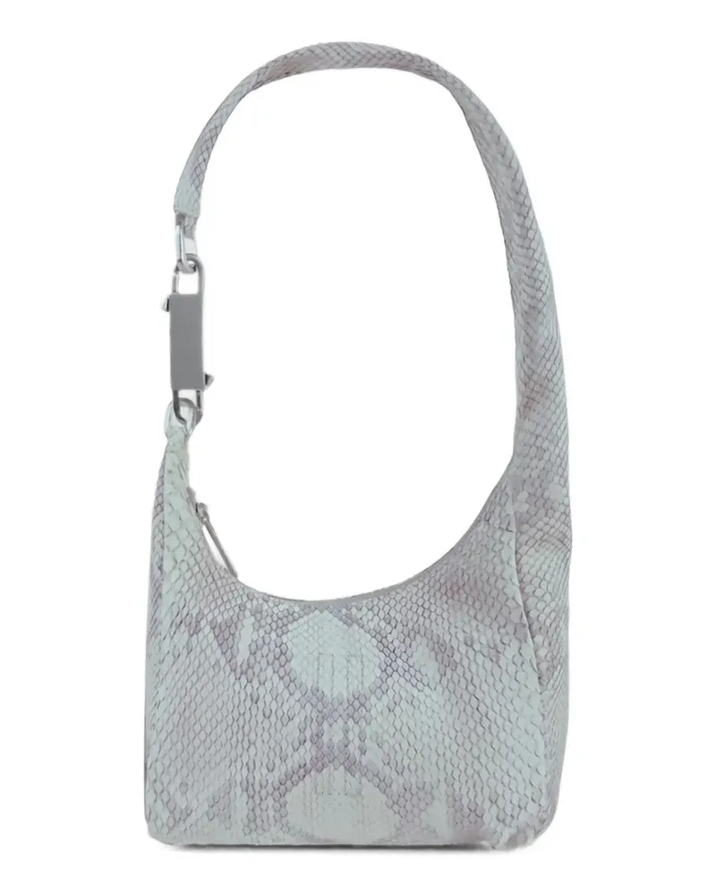 Rick Owens Disco Gemini python mini bag - Nude Nude