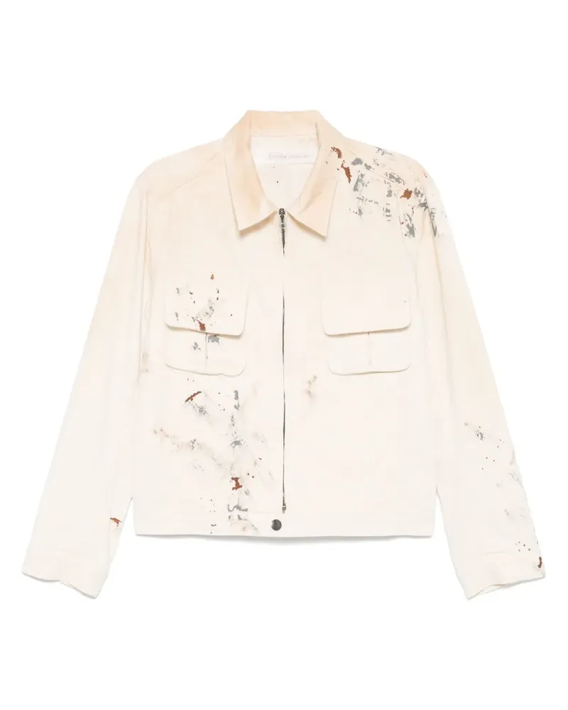 individual sentiments Jacke mit Print - Nude Nude