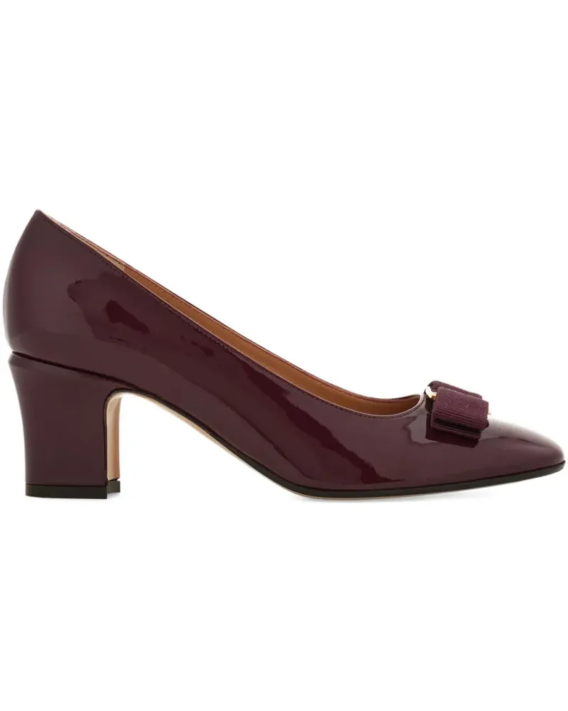 Ferragamo Pumps mit Vara-Schleife 40mm - Violett Violett