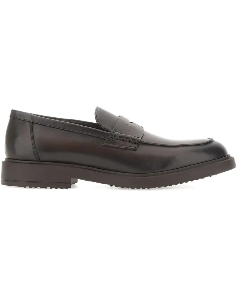 Doucal´s Loafer mit Ziernaht - Braun Braun