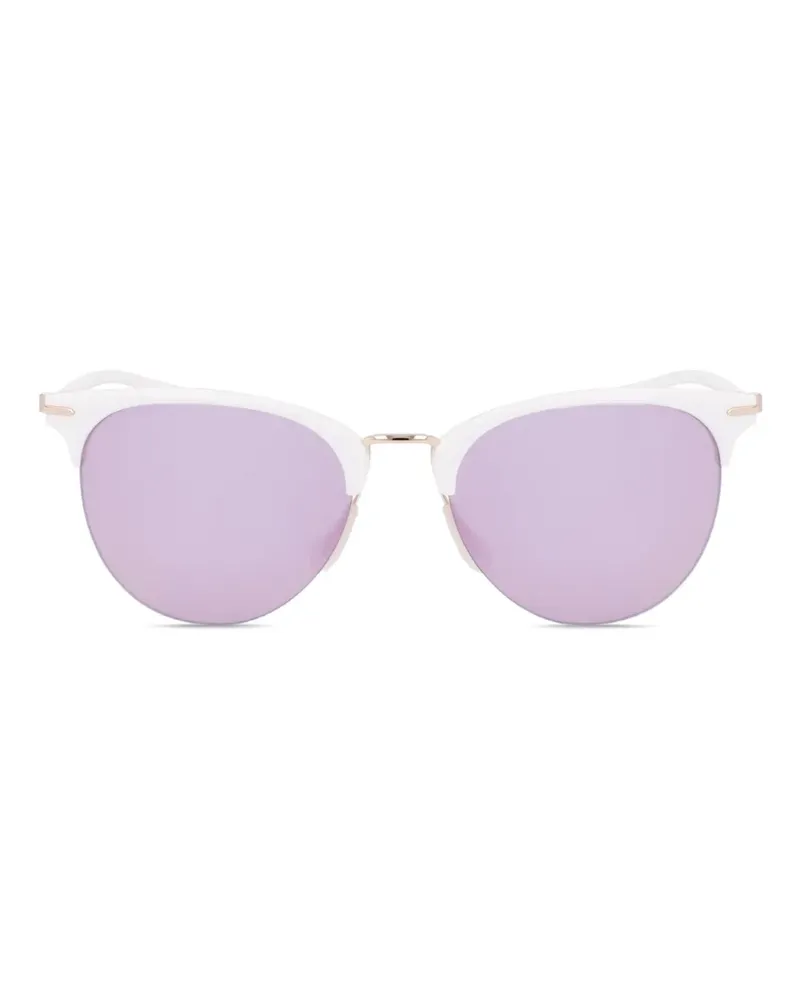 Nike Divot-E Sonnenbrille mit Opalrand - Weiß Weiß