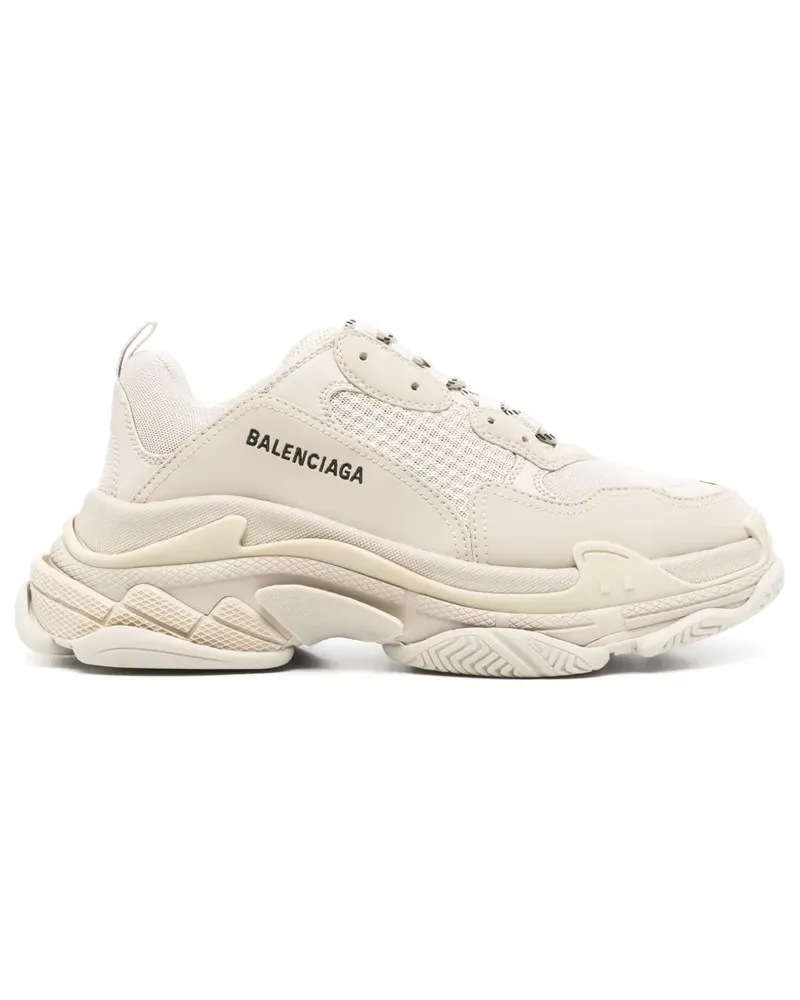 Balenciaga Triple S Sneakers - Nude Nude