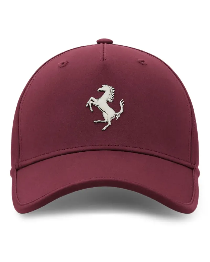 Ferrari Baseballkappe mit Logo-Schild - Rot Rot