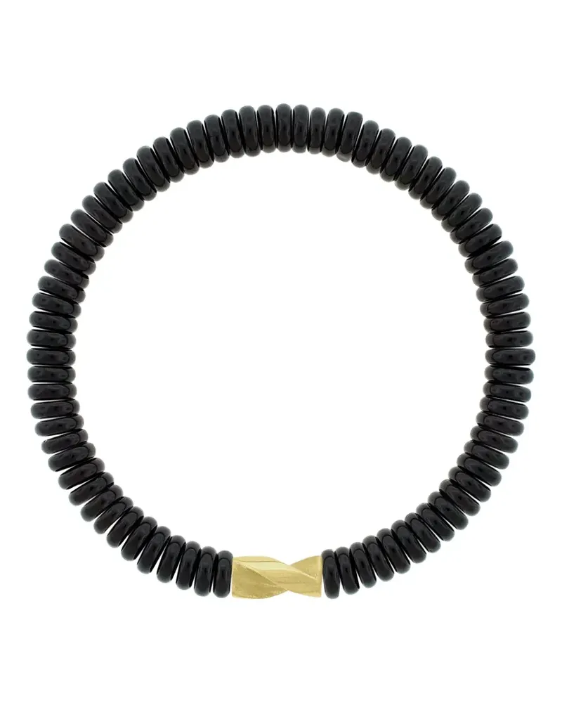 Luis Morais 14K yellow gold onyx bracelet Gold