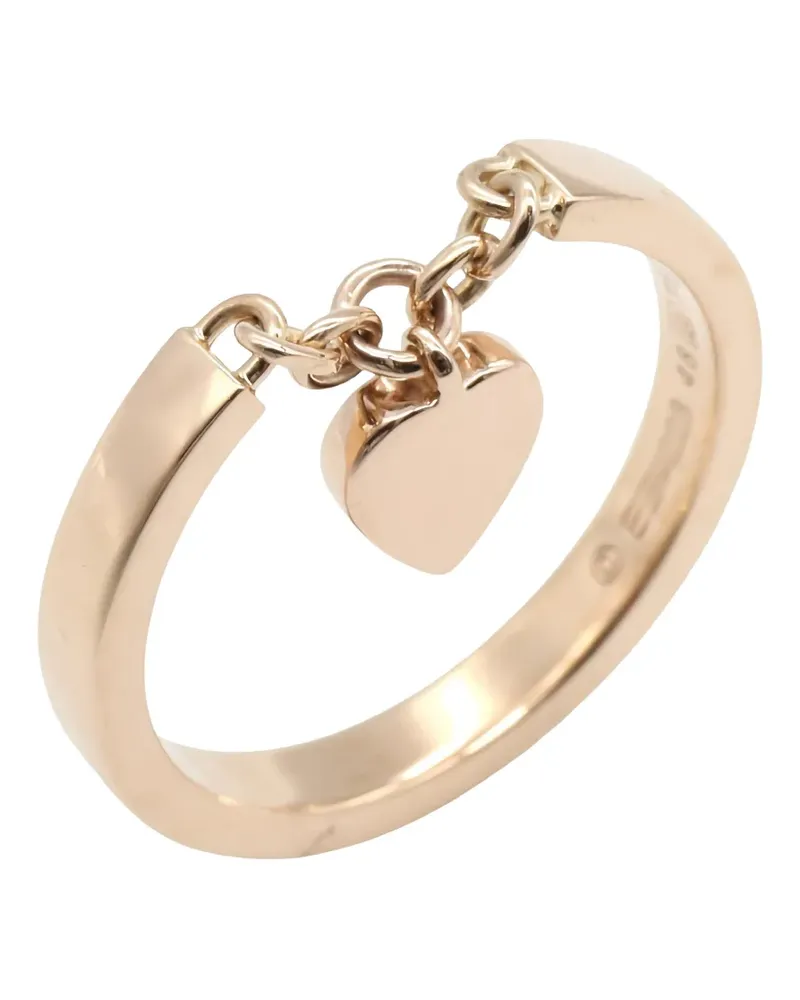 Cartier 10s Mon Amour heart-detail ring - Rosa Rosa