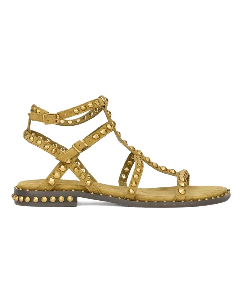 ash Precious stud-embellished sandals - Nude Nude