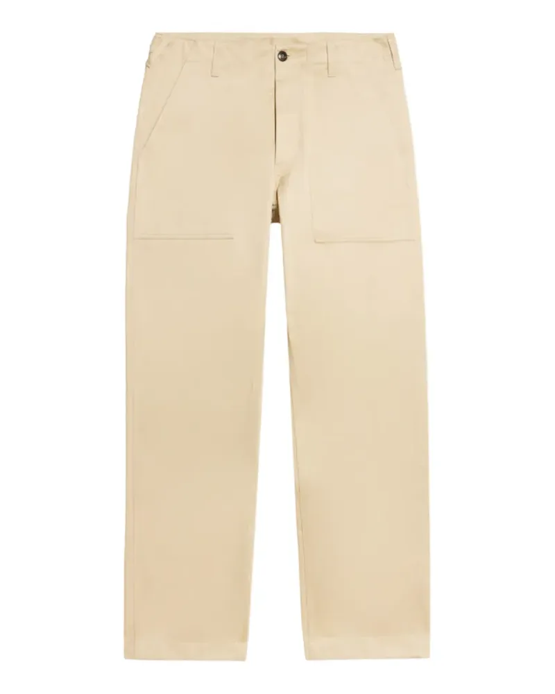 Fortela Newfatigue patch-pocket trousers - Nude Nude