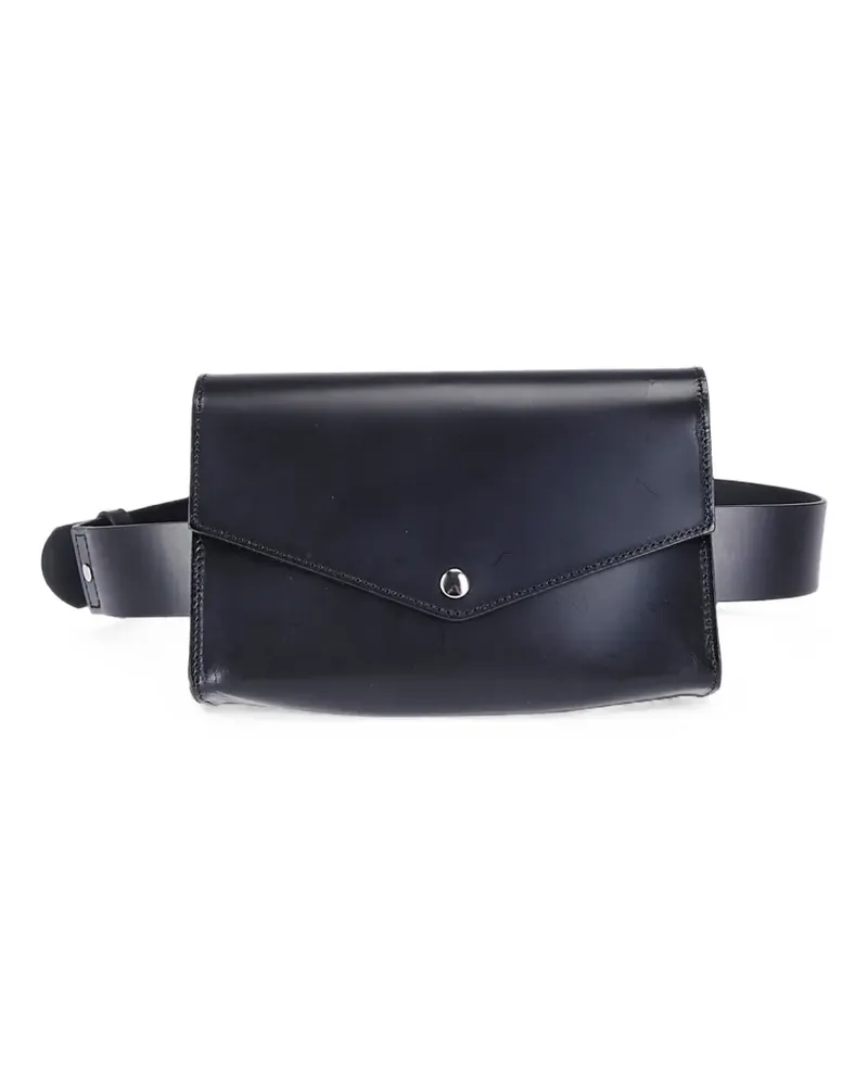 Junya Watanabe Gürteltasche mit Kuvertform - Schwarz Schwarz