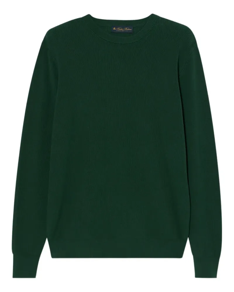 Brooks Brothers Pullover aus Baumwolle - Grün Grün