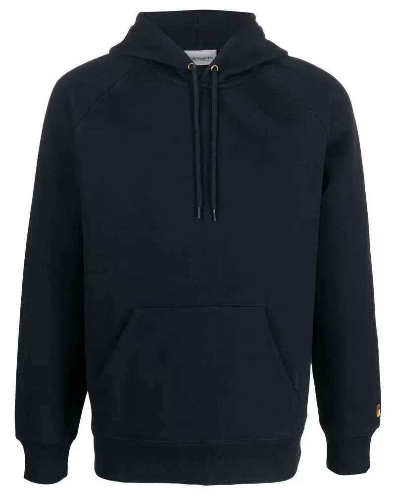 Carhartt WIP Hoodie mit Logo-Stickerei - Blau Blau