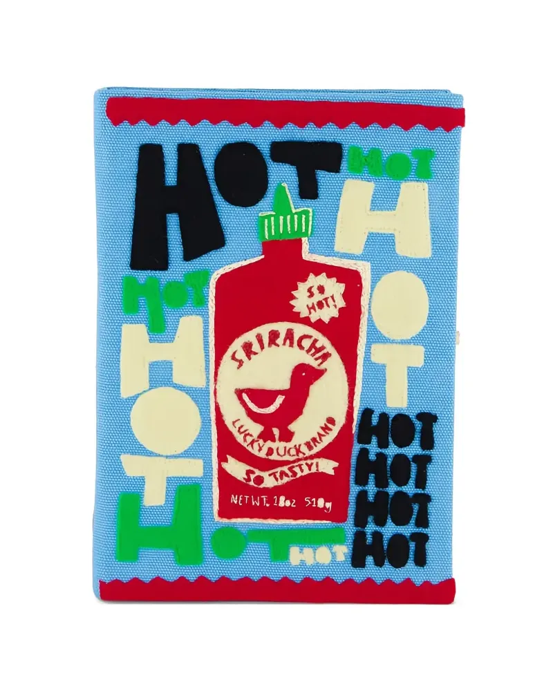 Olympia Le-Tan x  Hot Sriracha Clutch - Blau Blau