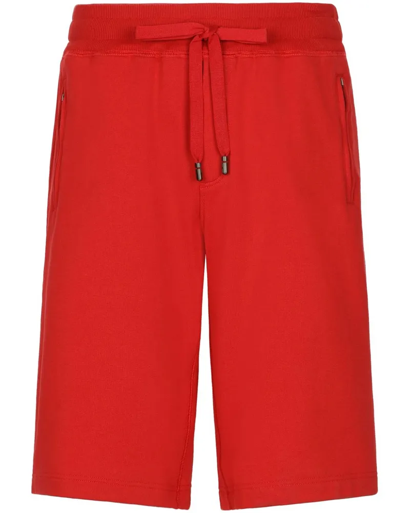 Dolce & Gabbana Shorts mit Logo-Detail - Rot Rot