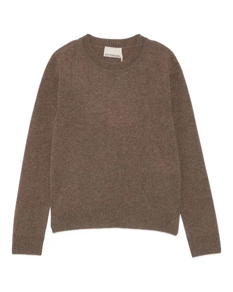 Pennyblack crew-neck ribbed-trim sweater - Braun Braun