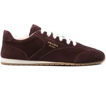 Sneakers aus Wildleder - Rot