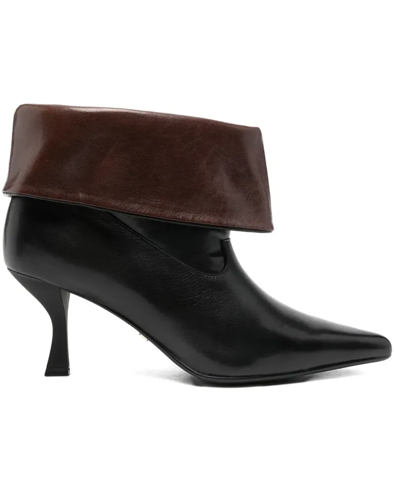 MARC ELLIS 70mm pointed-toe ankle boots - Schwarz Schwarz