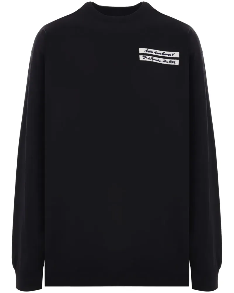 Givenchy Sweatshirt mit Stickerei - Schwarz Schwarz