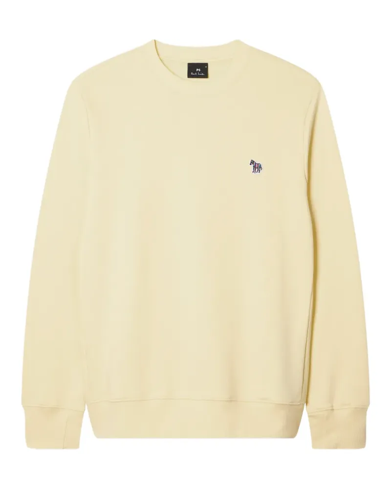 Paul Smith Sweatshirt mit Zebra-Patch - Gelb Gelb