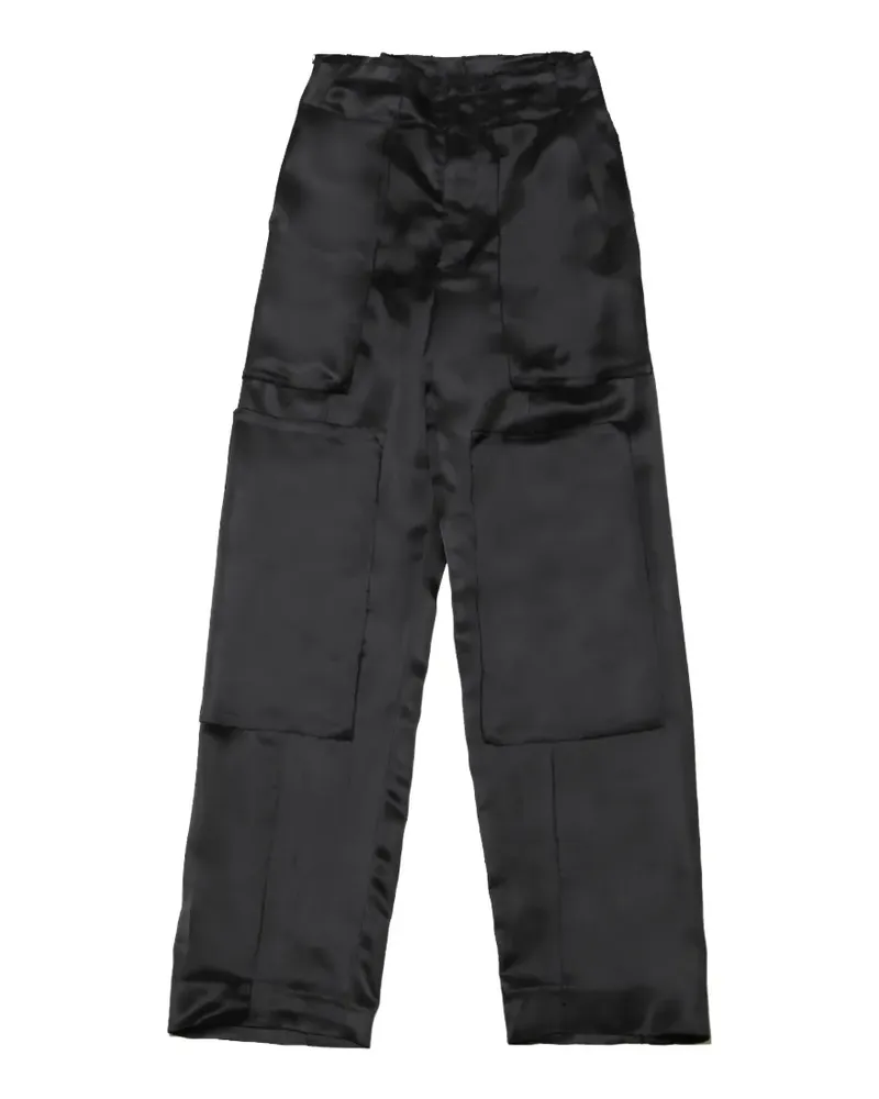 Maison Margiela Hose mit geradem Bein - Schwarz Schwarz