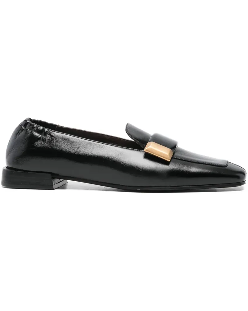 FESTA Milano square-toe loafers - Schwarz Schwarz