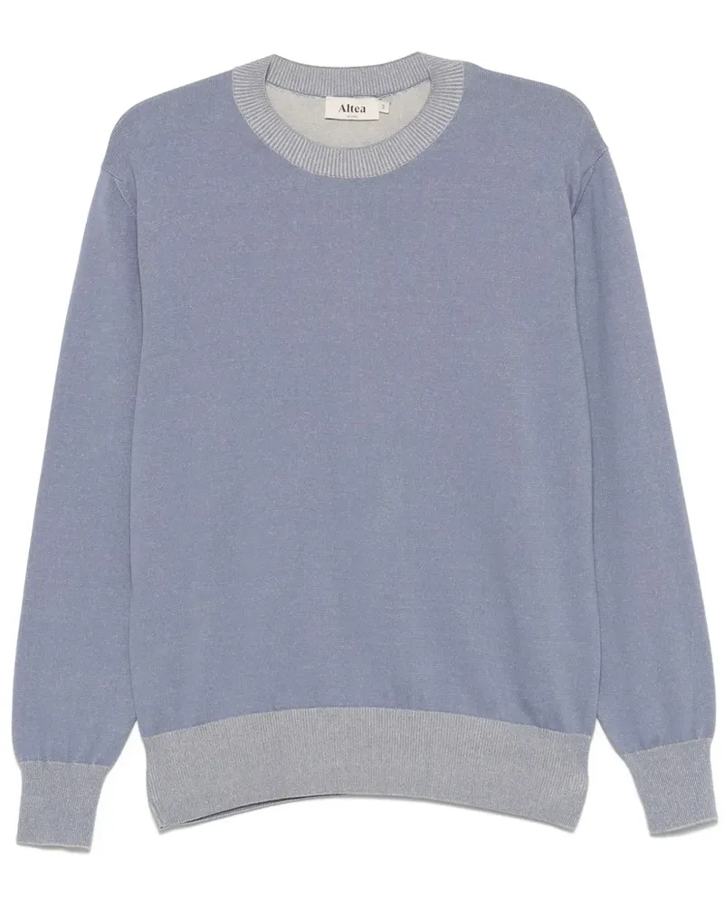 Altea Pullover aus Baumwolle - Blau Blau