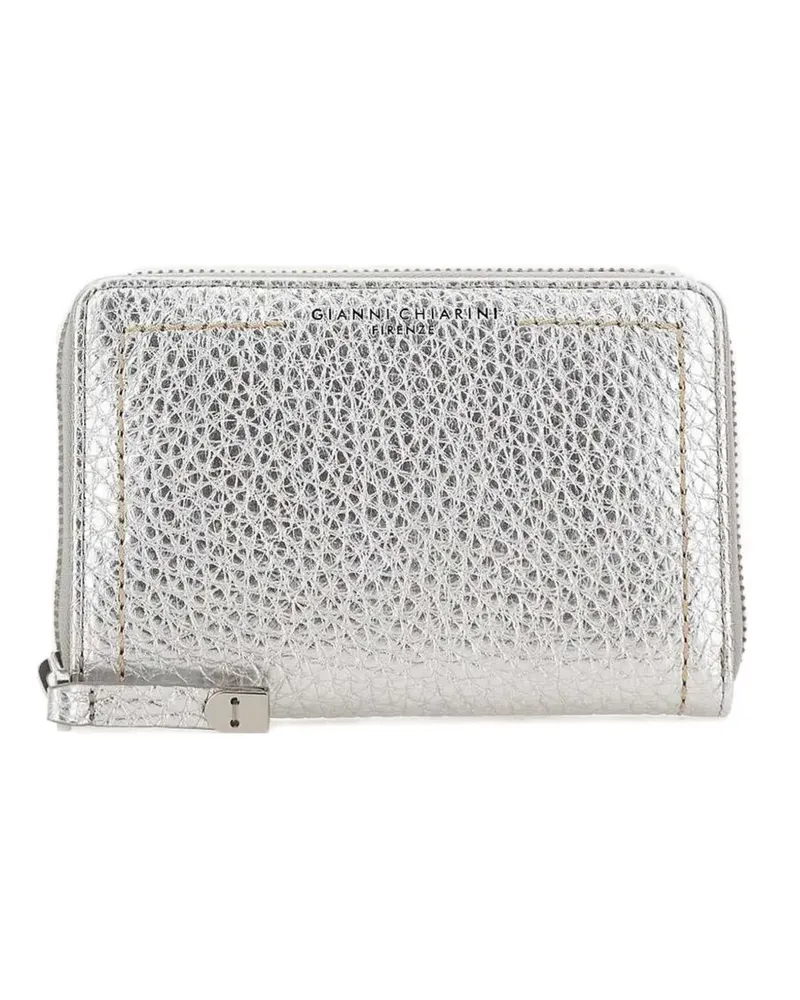 Gianni Chiarini Portemonnaie mit Reißverschluss - Silber Silber